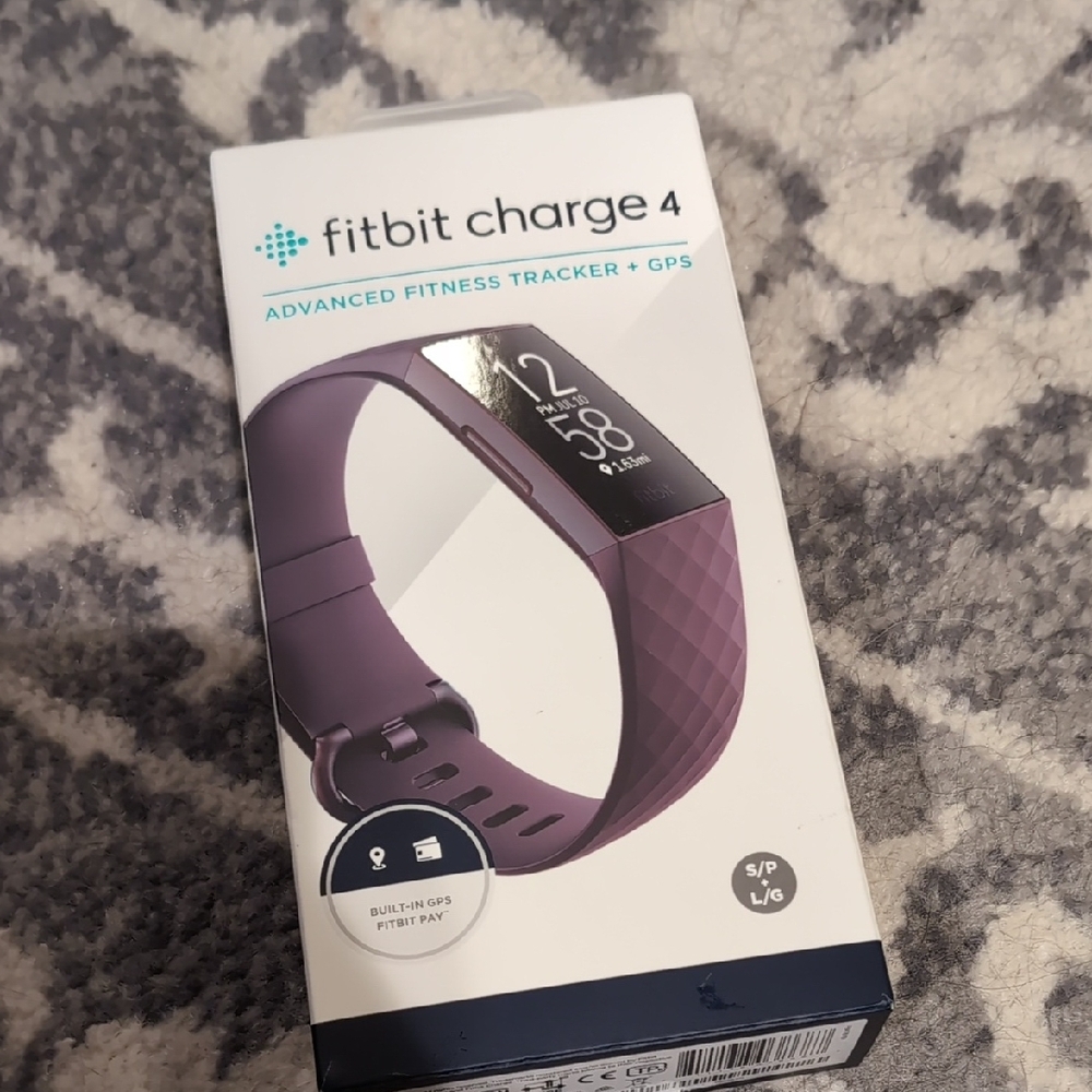 Fitbit Charge 4 Fitness Tracker - Purple
